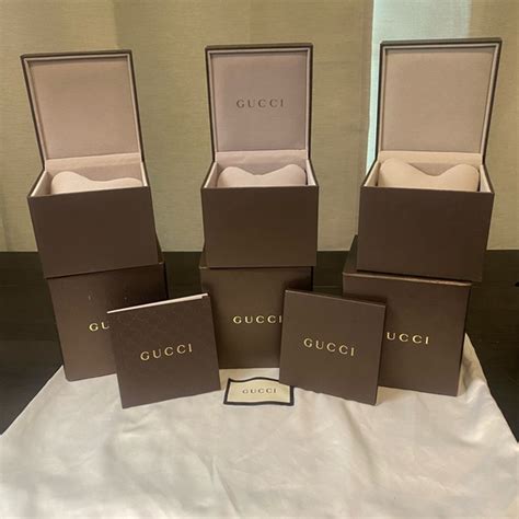 watch box gucci|vintage gucci watch box.